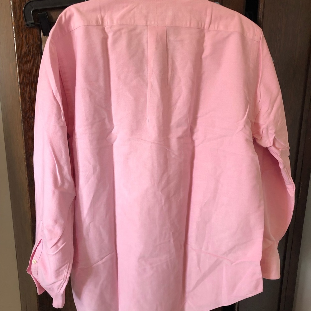 Ralph Lauren Light Pink Button-Down Oxford Shirt - Picture 3 of 4
